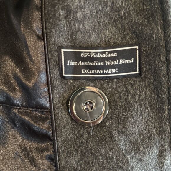 Kristen Blake Wool-Blend Peacoat Jacket Women’s Size M – Classic Mid-Length - Picture 5 of 6